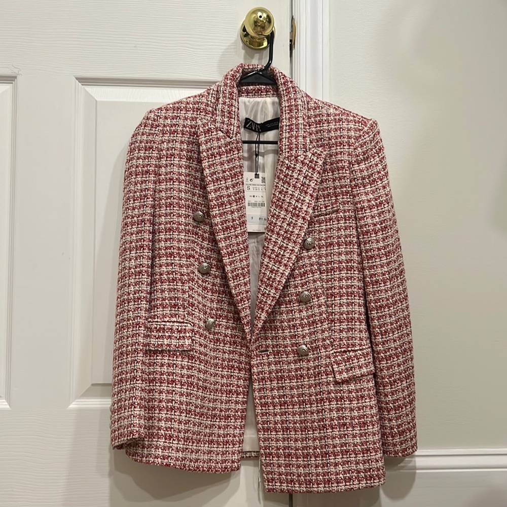 Zara Tweed Blazer